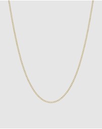 HOUSE OF SLANI - Dainty Curb Arlo Gold Filled Necklace