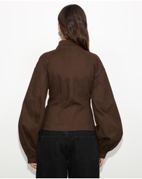 Dazie - Isla Cotton Bomber Jacket