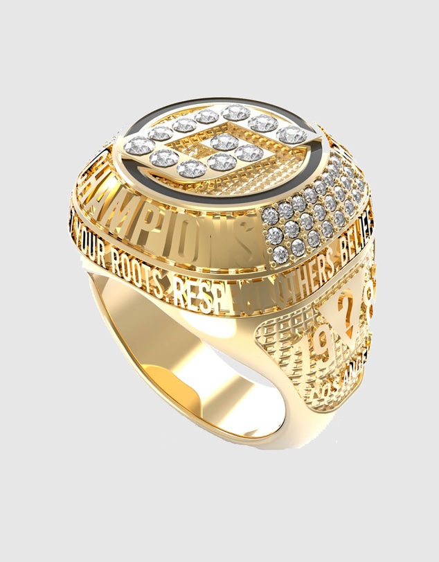 GUESS - GUESS G Coin Gold-Tone Ring