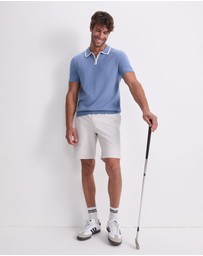 Sportscraft - Brookes 1/4 Zip Knit Polo