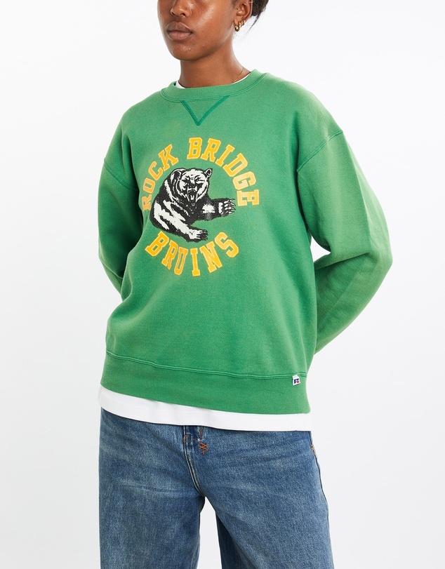 Vintage by The Real Deal - Pre Loved - Vintage 90s Rock Ridge High Bruins Sweatshirt