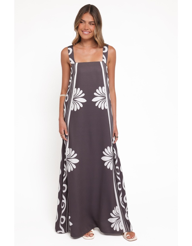 Petal & Pup - Valeria Maxi Dress - Espresso