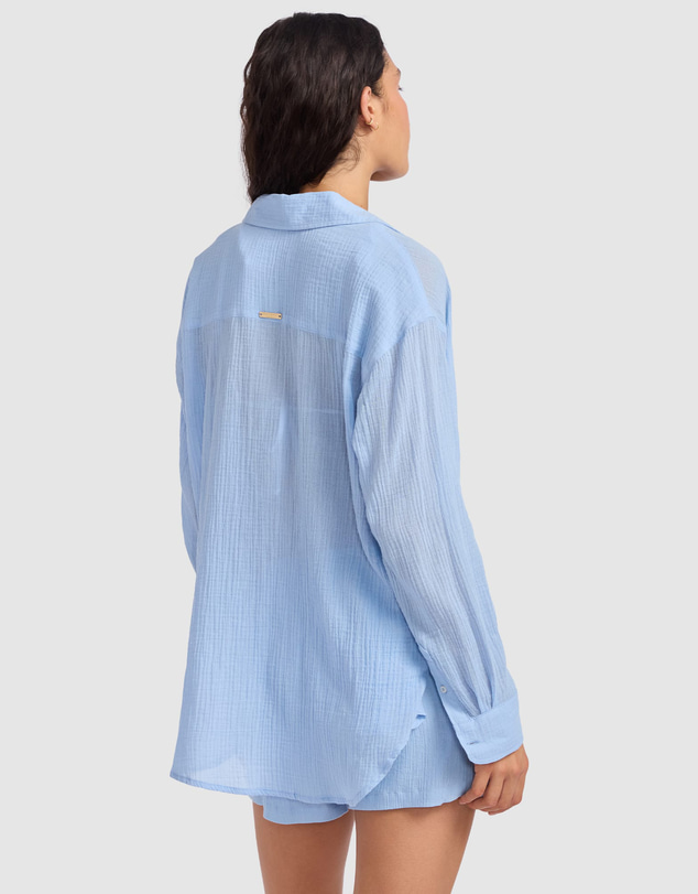 Seafolly - Crinkle Gauze Shirt