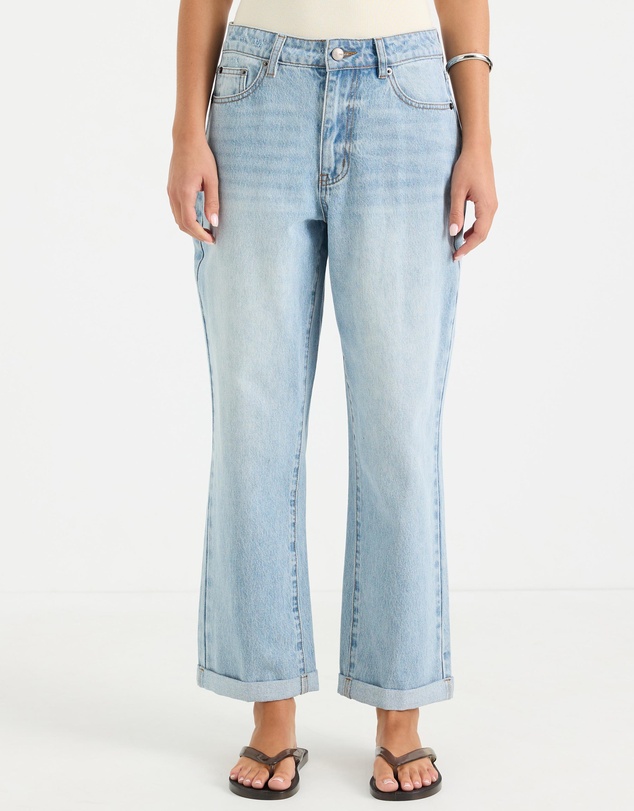 Calli - Turn Up Jeans