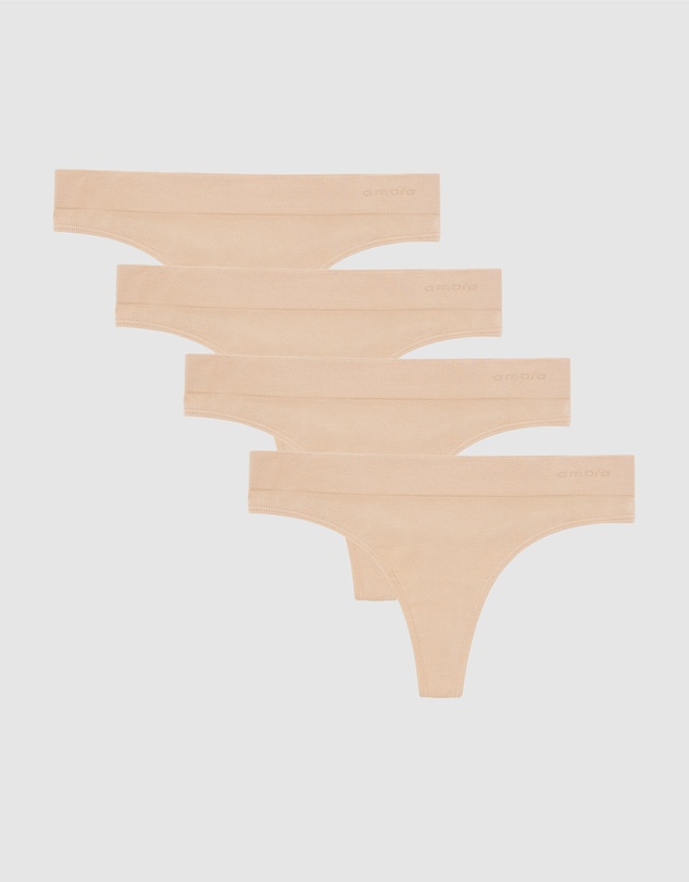 Ambra - 4P Pure Basics Modal G-Strings
