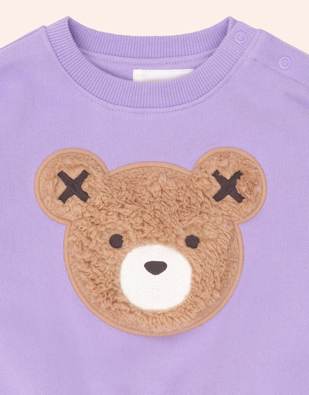 Huxbaby - Furry Huxbear Sweatshirt - Babies-Kids