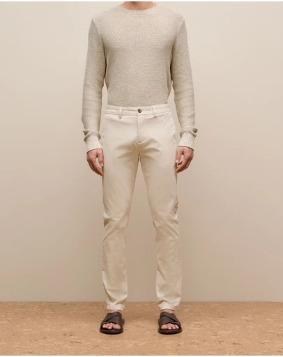 Trenery - Slim Fit Chino in Stone