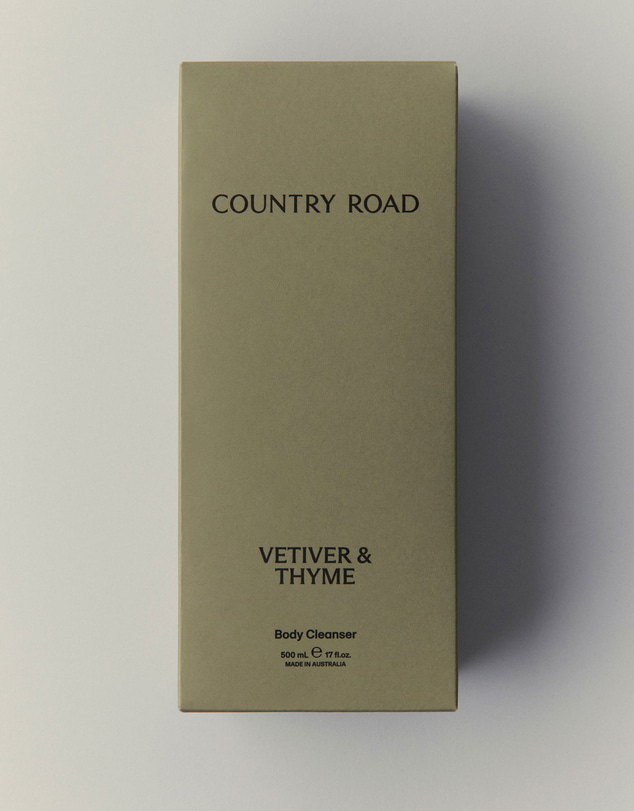 Country Road - Australian Made Vetiver & Thyme Body Cleanser 500ml