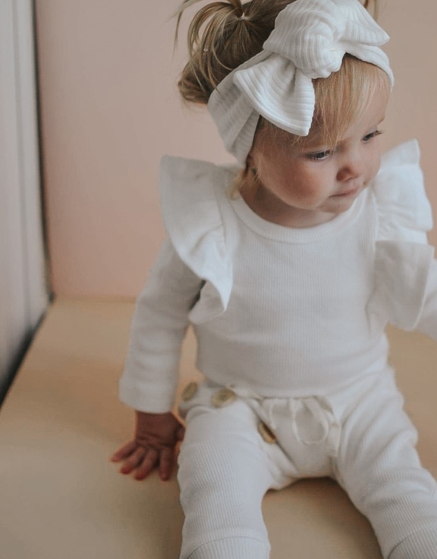 WITH LOVE FOR KIDS - Basics Thick Ribbed Pant - Babies - Kids