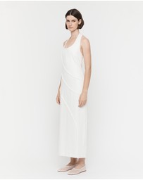 FRIEND of AUDREY - The Raw Edge Halter Dress