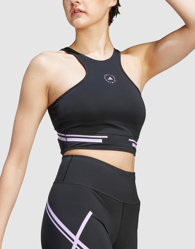 adidas by Stella McCartney - adidas by Stella McCartney TruePace Running Crop Top Womens