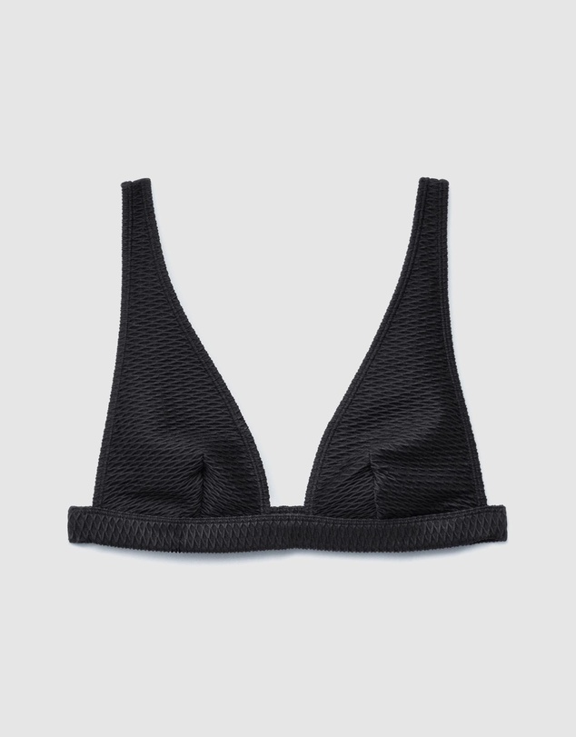 & Other Stories - Textured Triangle Bikini Top