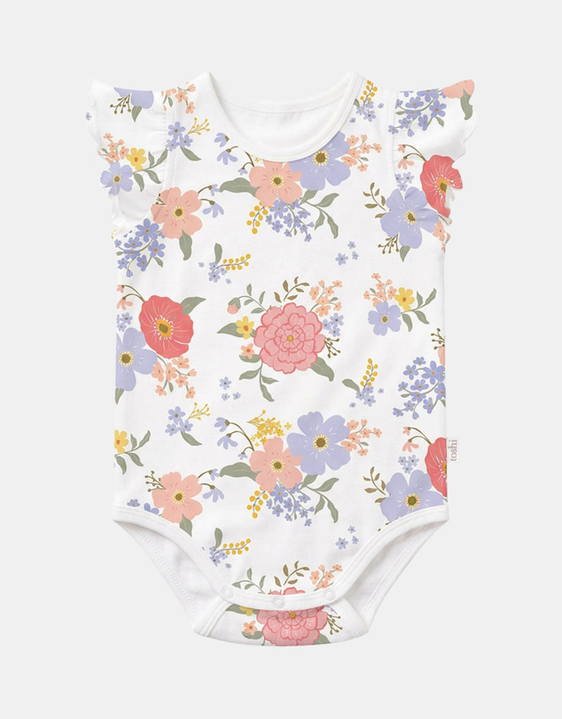 Toshi - Onesie S/S Frill Arcadia