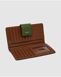Fossil - Logan Green Clutch