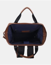 Pierre Cardin - Pierre Cardin 2-Tone Lite Backpack