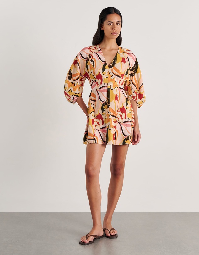 Jag - Lila Mini Dress