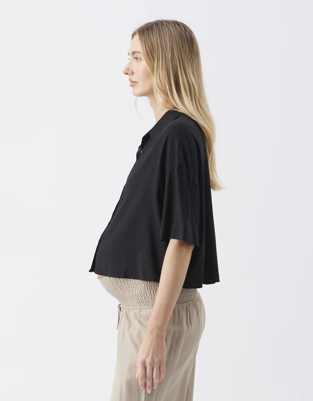 Ripe Maternity - Farrah Crop Shirt