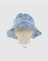 Kynd Baby - Miffy Broad Brim Hat in Harbor Blue