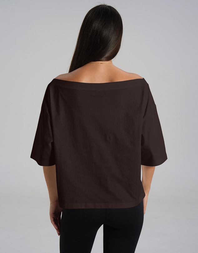 Leelo Active - Off Shoulder Cotton Tee