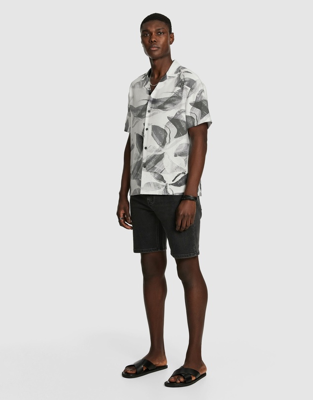 yd. - Foster Print Shirt