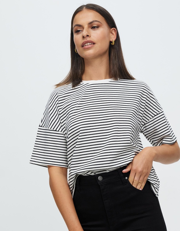 Atmos&Here - Alivia Relaxed Short Sleeve Tee