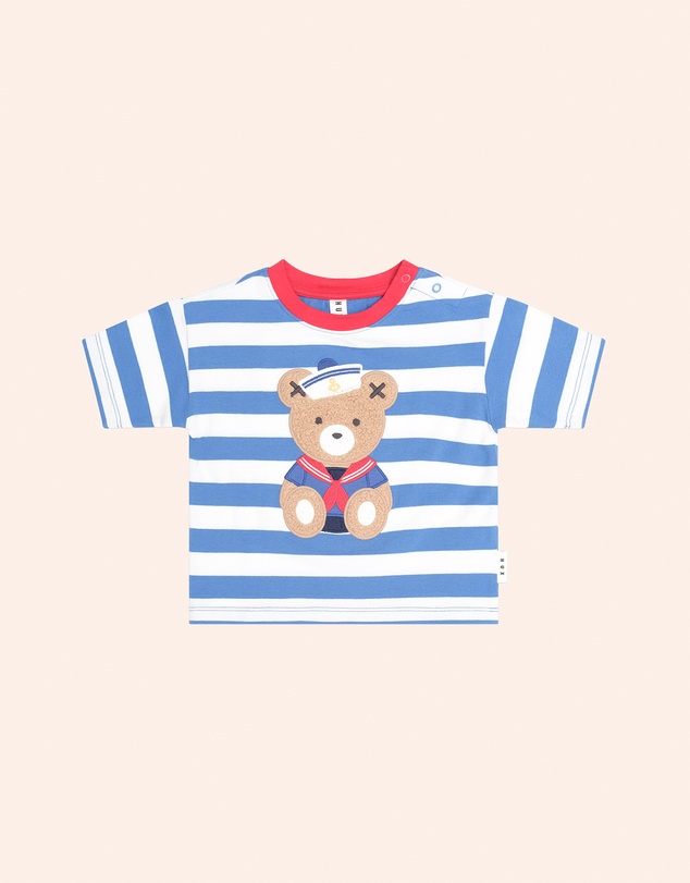 Huxbaby - Stripe Sitting Hux Tee - Babies-Kids