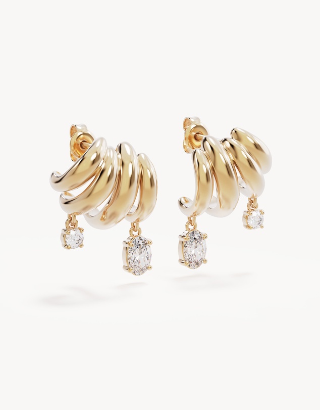 By Charlotte - In the Stars Illusion Hoops