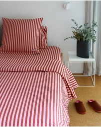 Mosey Me - Sundae Seersucker Quilt Cover