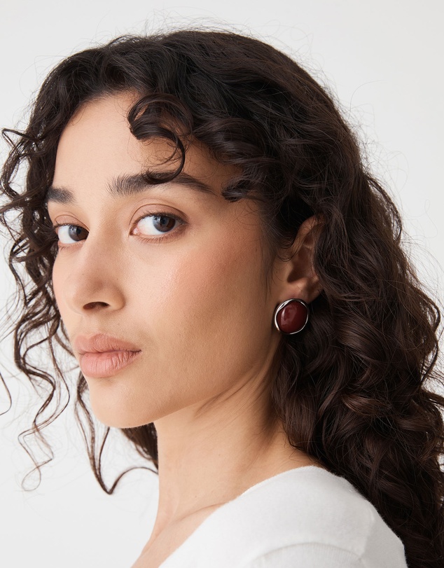 Forcast - Halo Oval Studs