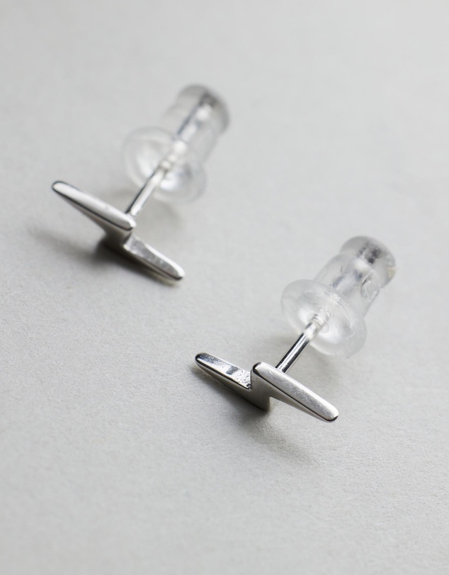 Native Sol - Lightning Bolt Studs