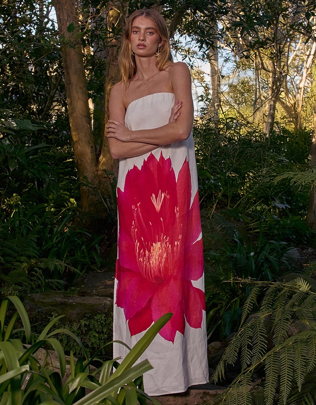 Pasduchas - Aurelia Strapless Maxi Dress