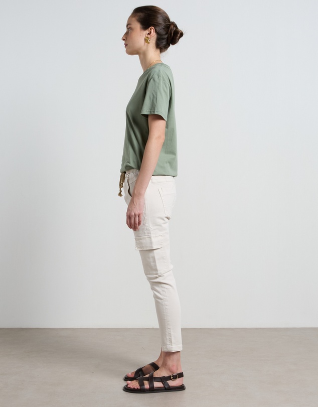 DRICOPER DENIM - Clare Oil Green Tee