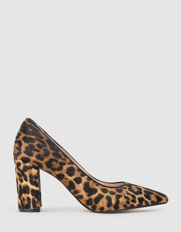 Edward Meller - BRYNLEY85 Block Heel Pointed Pump