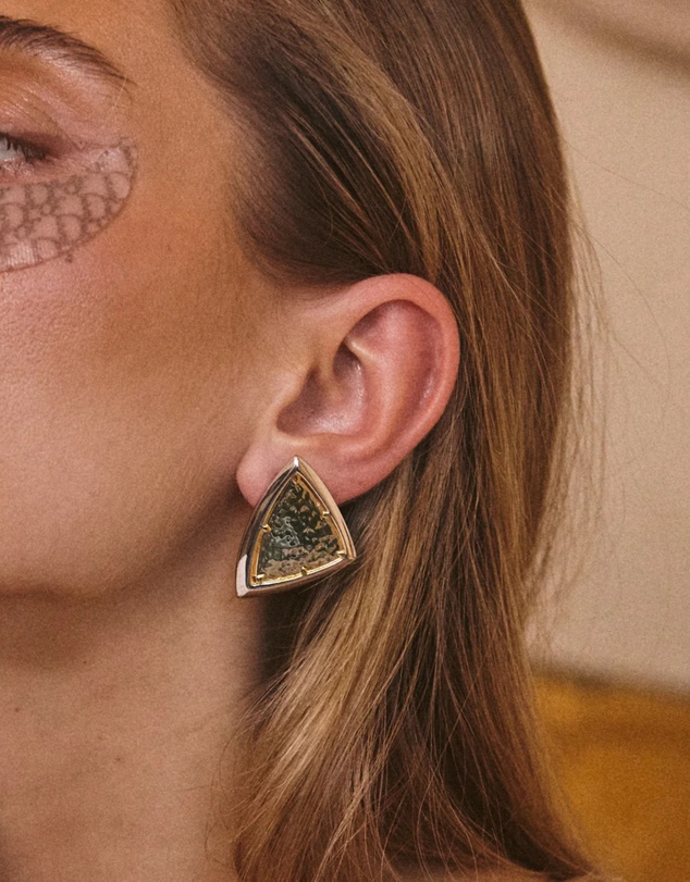 Luv Aj - The Bianco Nero Studs