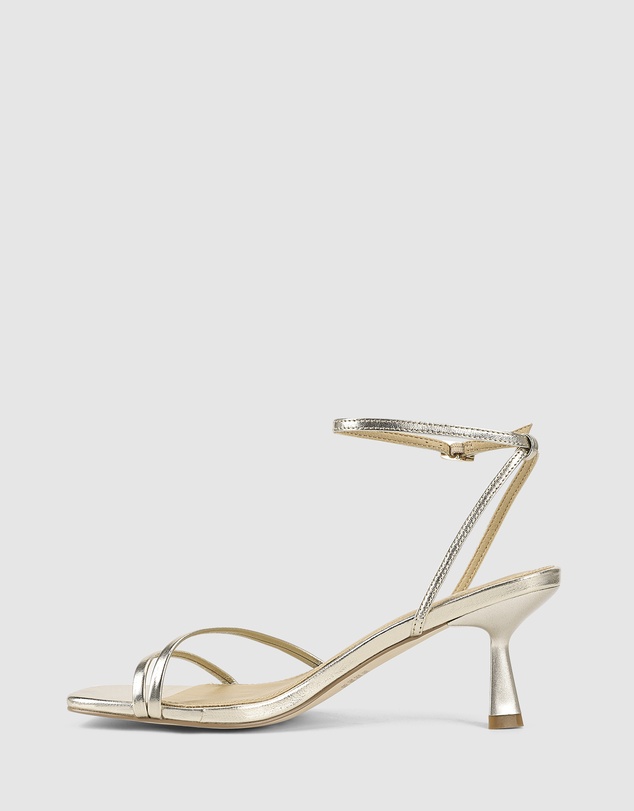 Siren - Saffron Strappy Heels