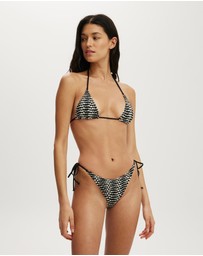 Cotton On Body - Palm Springs Crochet Micro Thong Bikini Bottom