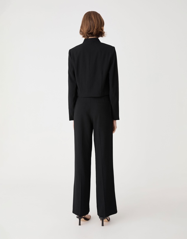 Forcast - Veronica Button Crepe Pants