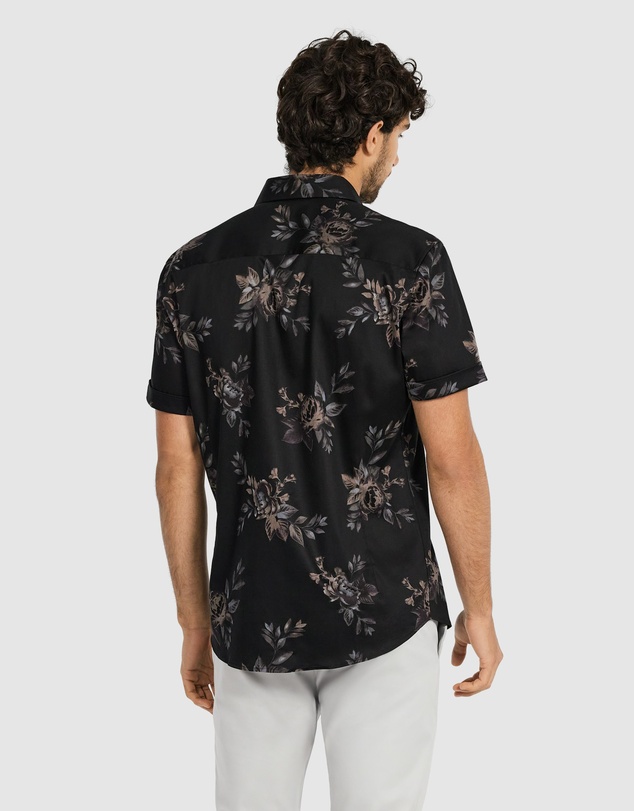 Tarocash - Darien Stretch Floral Shirt