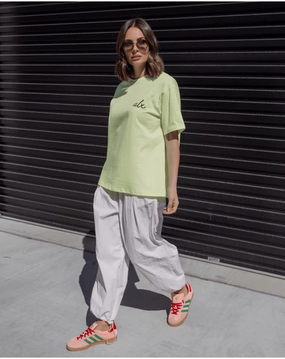 ALEXANDRA - Sole T-Shirt Fluro Yellow