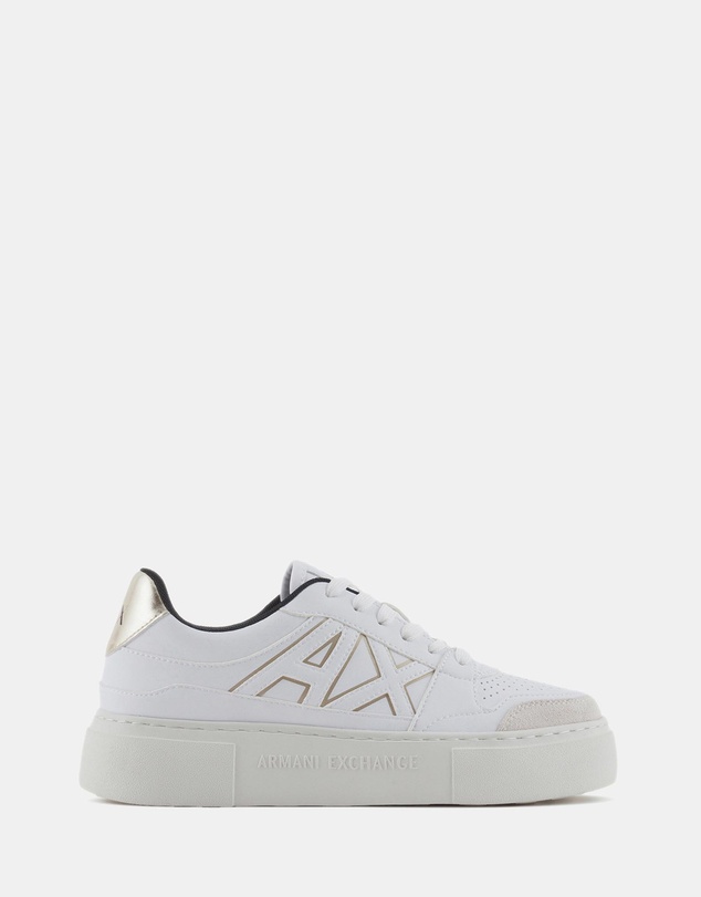 Armani Exchange - Kurt Low Cut Suede Sneakers