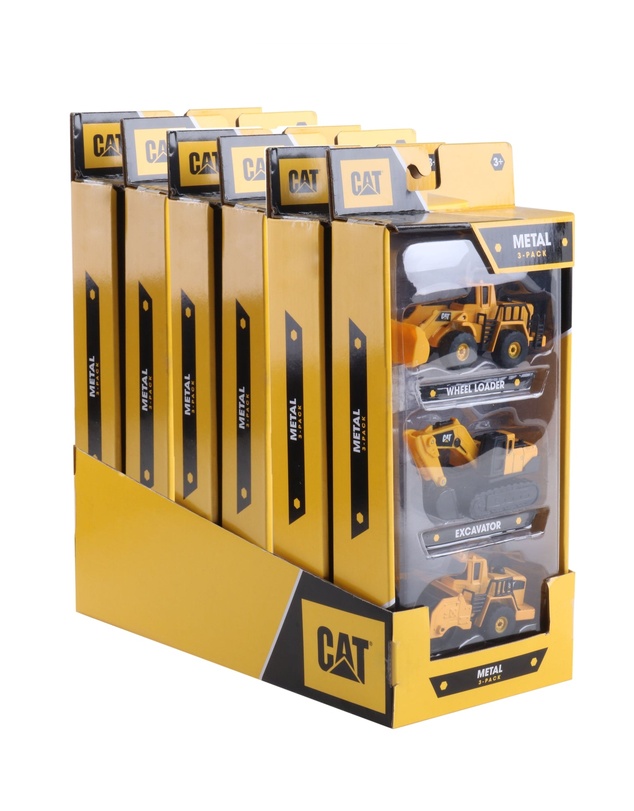 Caterpillar - CAT Metal 3 Pack - Assorted