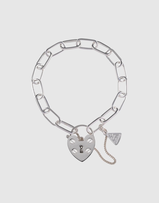 Von Treskow - Little Lauren link Bracelet with Heart Padlock