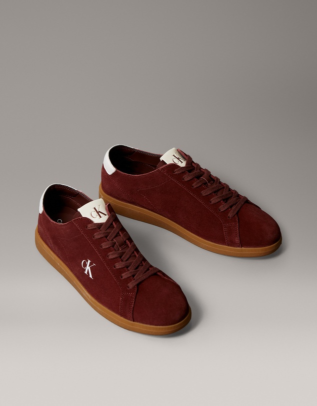 Calvin Klein - Suede Low Profile Sneakers