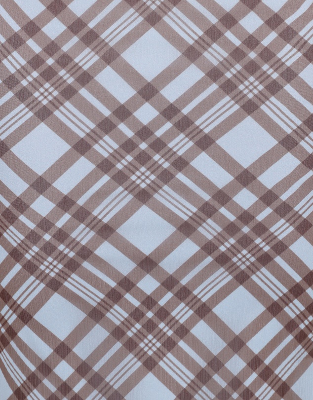 Petal & Pup - Josiana Pencil Skirt - Blue/Brown Plaid