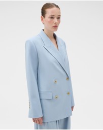 Oroton - Double-Breasted Blazer