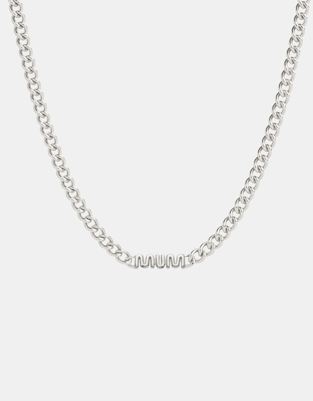 SAINT VALENTINE - MUM Chain Necklace - Silver