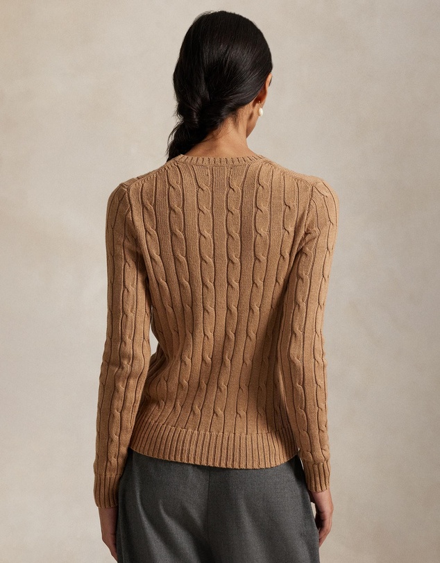 Polo Ralph Lauren - Cable-Knit Cotton Crewneck Sweater