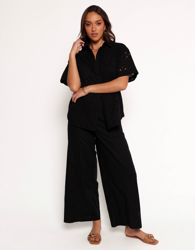Petal & Pup - Kamala Shirt - Black