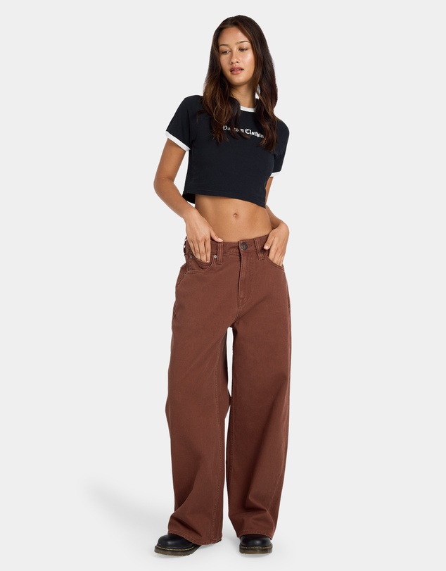 Volcom - Womens Beeggy Denim Jeans