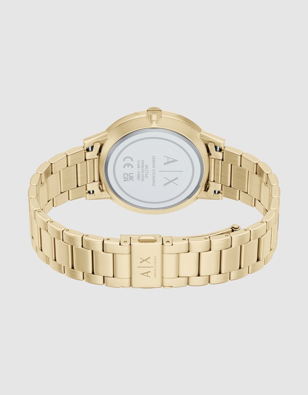 Armani Exchange - Gold Tone Analogue Watch